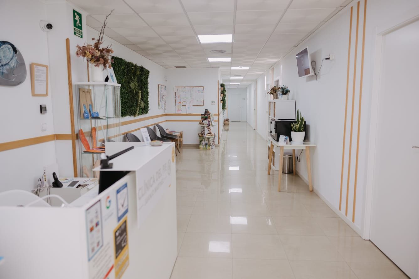 Interior clínica Noör